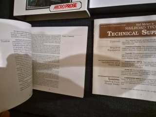 Sid Meier's Railroad Tycoon Commodore Amiga