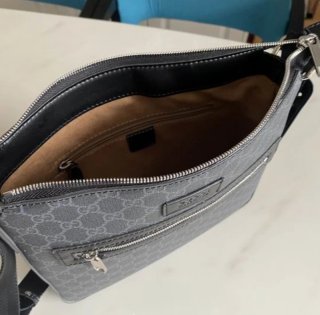 Bolso bandolera gris