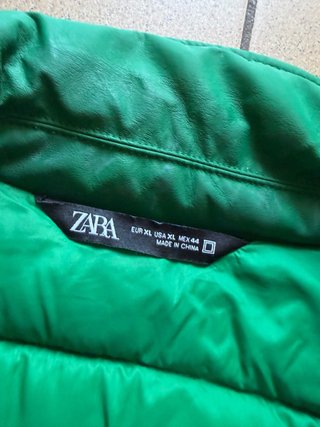 Chaqueta bomber Zara verde