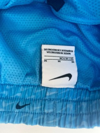 Bañador niño Nike azul estampado