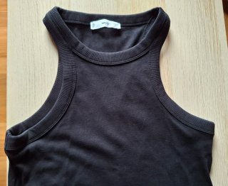 Lote 2 Camisetas Tirantes Mango Negras