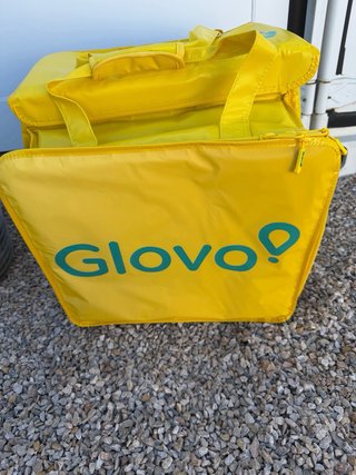 Mochila Glovo Amarilla