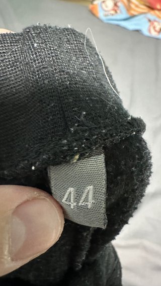 Chándal Negro Talla 44