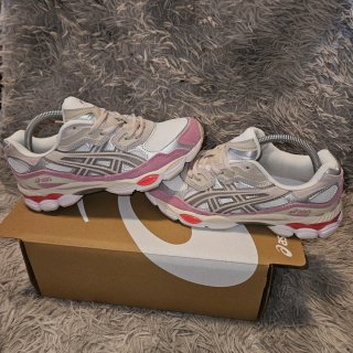 Zapatillas Asics Mujer Talla 41 Rosa Blanco