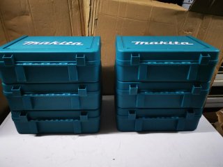 Conjunto de 6 maletines makita para taladro 18v.