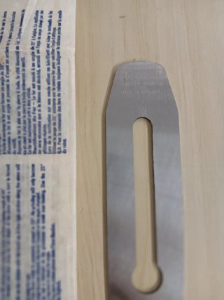Cuchilla Record 42mm vibtage sin usar