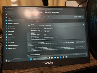 Monitor portatile ANMTE 13,3"