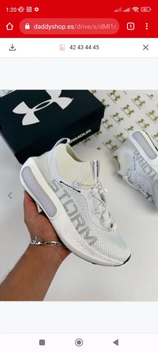 Zapatillas Under Armour Phantom Talla 40