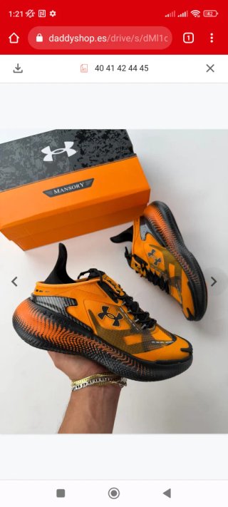 Zapatillas Under Armour Phantom Talla 40