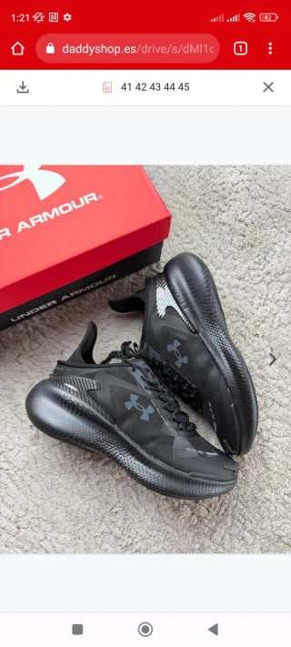 Zapatillas Under Armour Phantom Talla 40