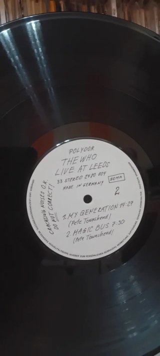 Vinilo The Who Live at Leeds