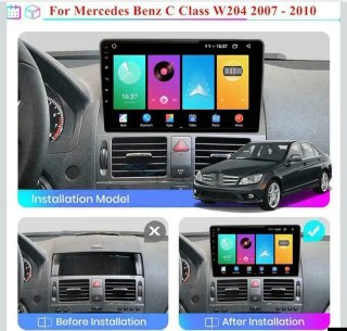 Radio pantalla para Mercedes Benz Clase C W204
