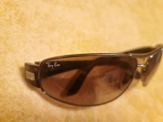 Occhiali da sole Ray-Ban neri/marroni