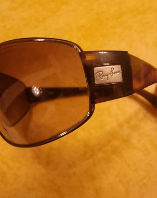Occhiali da sole Ray-Ban neri/marroni