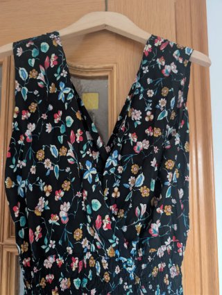 Mono corto estampado floral mujer