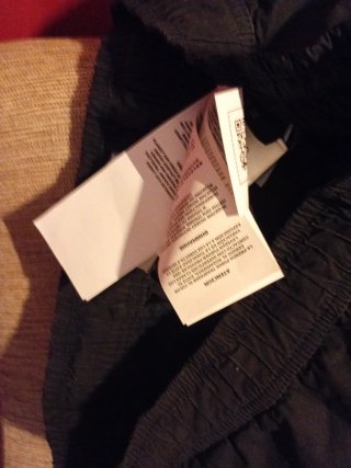 Stone Island Pantalón Corto Negro