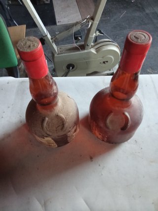 2 Bottiglie Liquore Vuote Grand Marnier