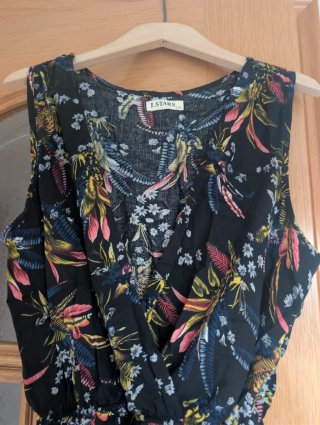 Mono largo J.STARS estampado floral