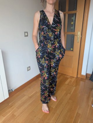 Mono largo J.STARS estampado floral