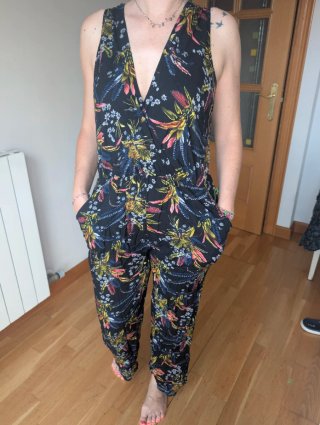 Mono largo J.STARS estampado floral