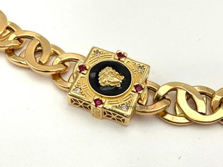 cadena oro 18k 35cm