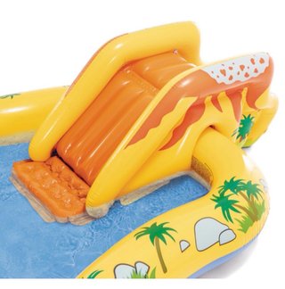 Piscina Hinchable Dinosaurio con Rociador