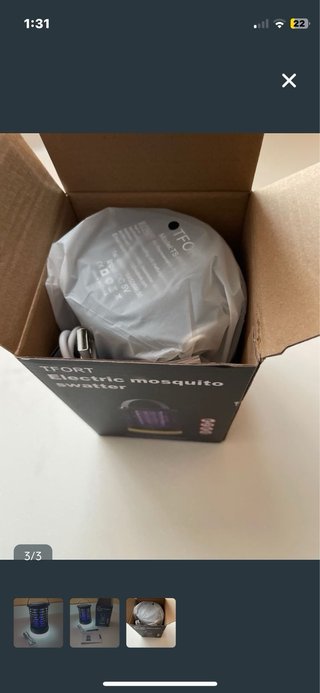 Lámpara mata mosquitos LED USB