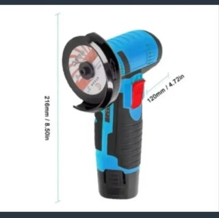 Mini Amoladora Angular Inalámbrica (2 Baterías)