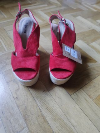 Sandalias rojas BENINI EXCLUSIVE