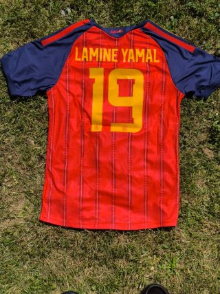 Camiseta España mundial 2026 Lamine Yamal