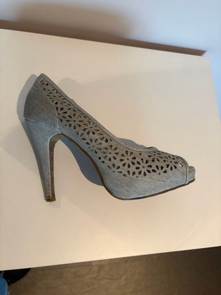 Zapatos Bounarotti Plata Talla 39
