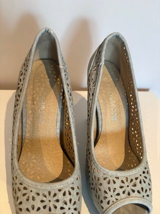 Zapatos Bounarotti Plata Talla 39