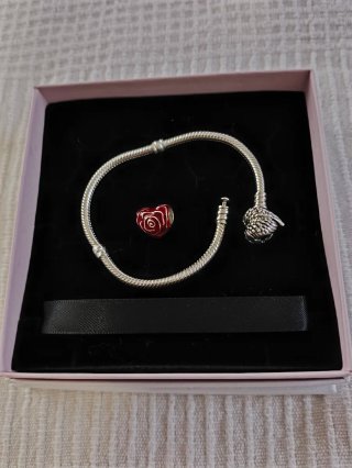 OFERTON PANDORA CONJUNTO PULSERA Y CHARM