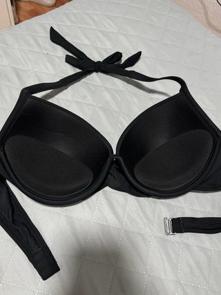 Bikini negro con lazo