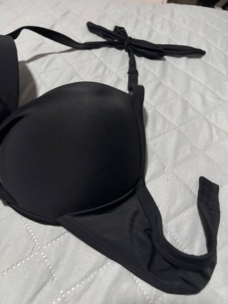 Bikini negro con lazo