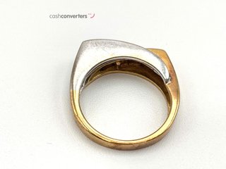 anillo oro 14k con diamante