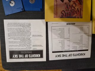 Knights of the Sky Amiga Big Box