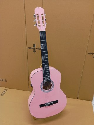 Guitarra Rocío Rosa con Previo OS1