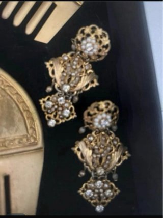 Conjunto Fallero Oro con Joyas
