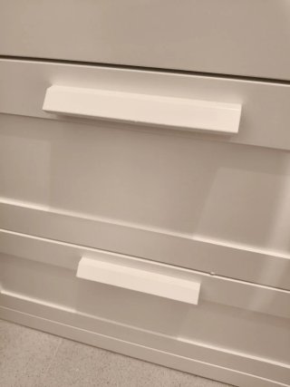 Cómoda Brimnes Ikea Blanca con Cajones