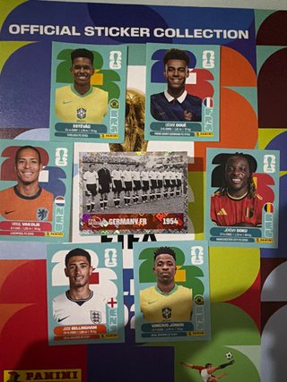 Lote 90 stickers Mundial 2026