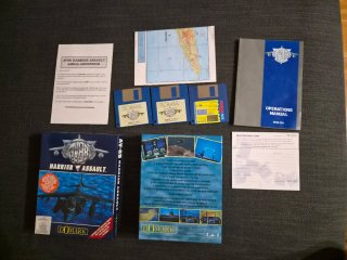 AV-8B Harrier Assault Amiga Big Box