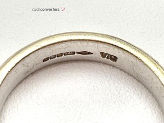 anillo oro 18k
