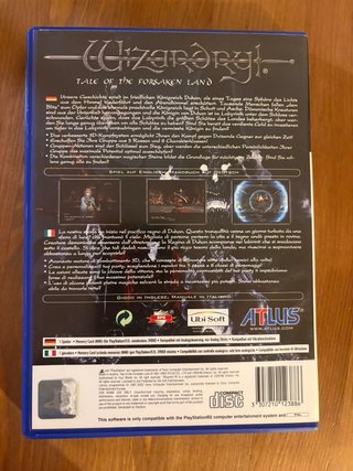 Wizardry: Tale of the Forsaken Land PS2