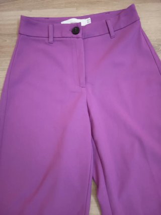 Pantalón vestir mujer morado