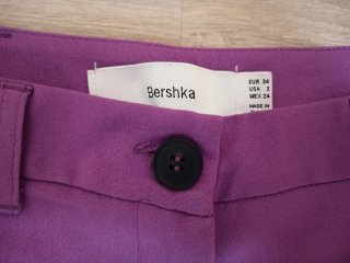 Pantalón vestir mujer morado