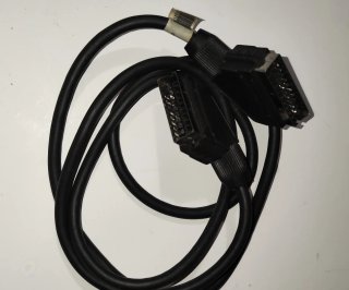 Cable Euroconector SCART Macho-Macho 21 Pines