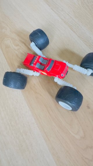 Coche Monster Truck Rojo