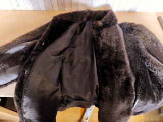 Chaquetón vintage piel M'Eugenia Talla 42-44