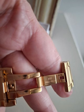 Reloj Folli Follie Dorado y Blanco